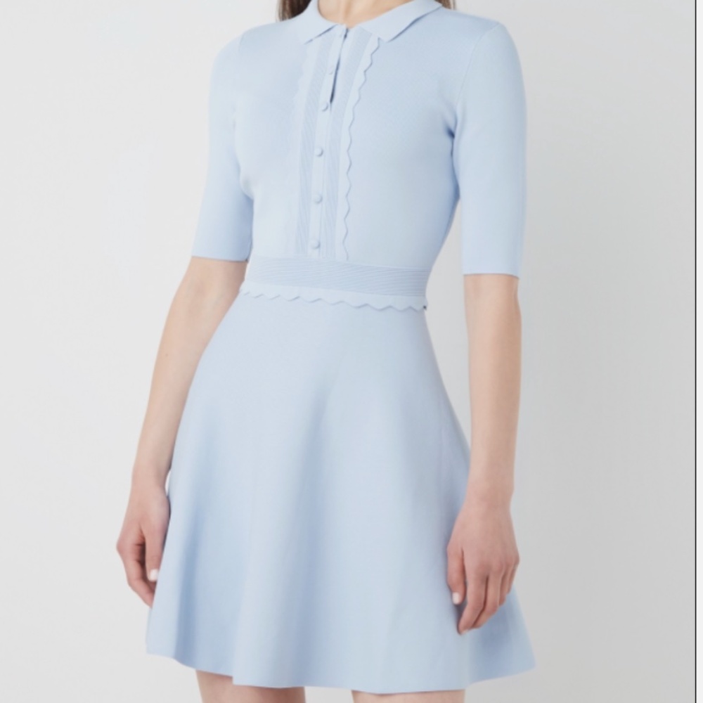 Ted Baker stitch knit dress